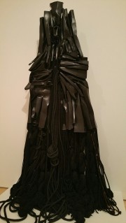 Barbara Chase-Riboud. Confessions for Myself, 1972. Black patinated bronze, wool.